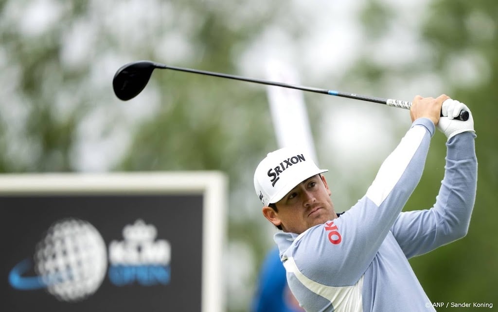 Golfer Van Driel baalt van late bogeys op KLM Open