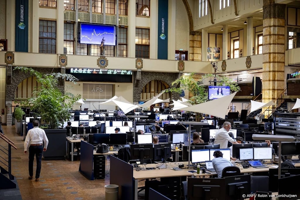 AEX sluit hoger na afgenomen spanningen in Midden-Oosten
