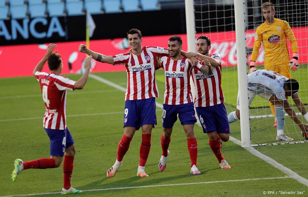 Atlético Madrid blijft steken op 1-1 bij Celta de Vigo