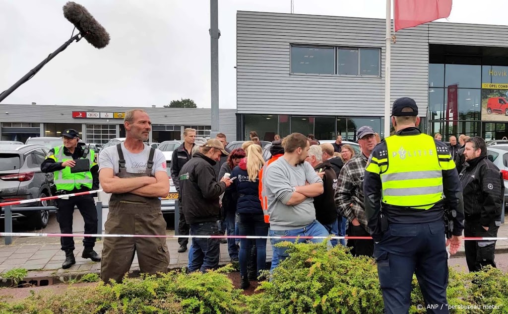 Alle demonstrerende boeren vrijgelaten na actie in Wijster