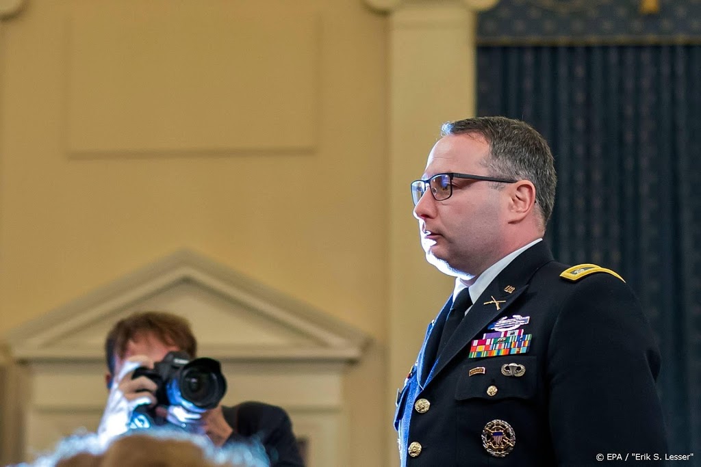 Kroongetuige afzettingsonderzoek Trump zet punt achter loopbaan