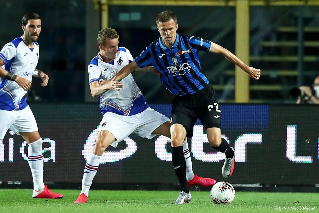 Atalanta wint ook zesde duel na hervatting Serie A
