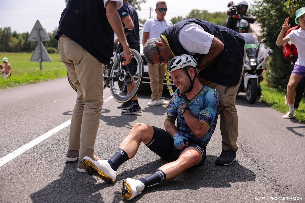 Wielrenners leven mee met Cavendish na opgave in de Tour