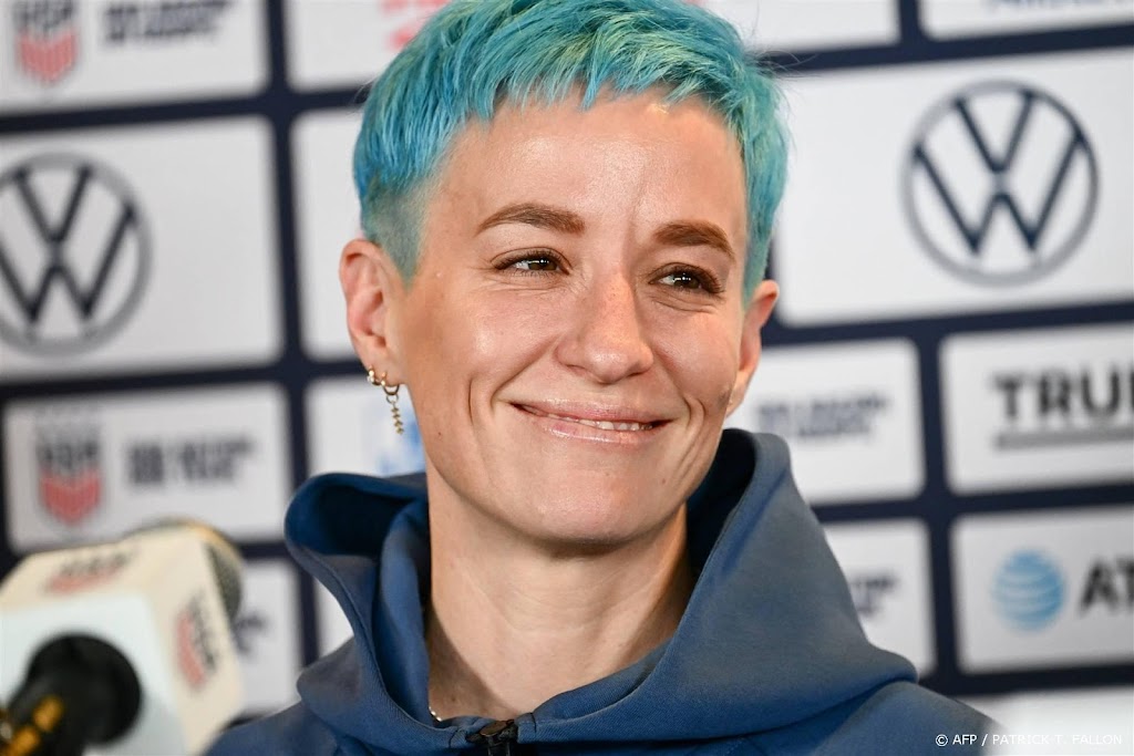 Amerikaanse Rapinoe (38) stopt na komend seizoen met voetballen