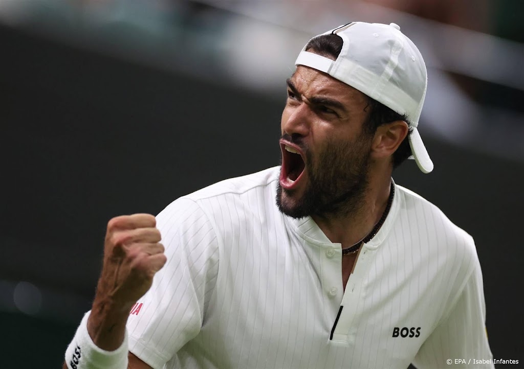 Berrettini schakelt Zverev uit op Wimbledon