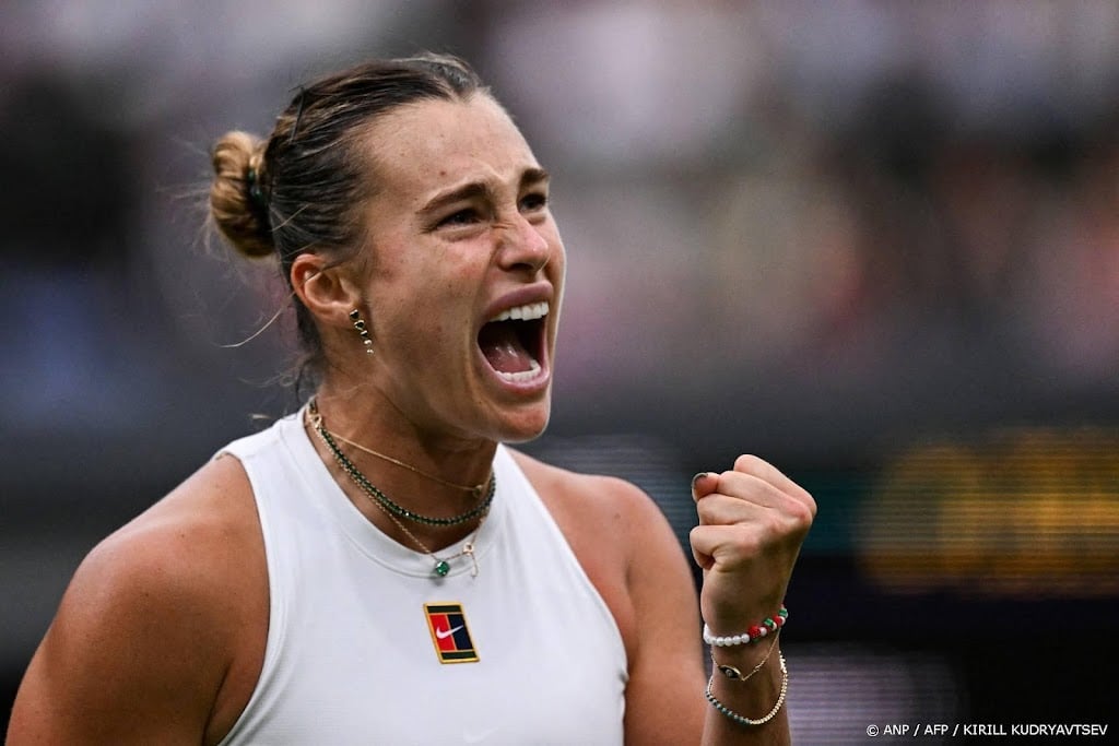 Sabalenka na thriller tegen Siegemund in halve finale Wimbledon 