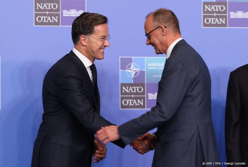Succes NAVO-top is volgens Merz te danken aan Rutte
