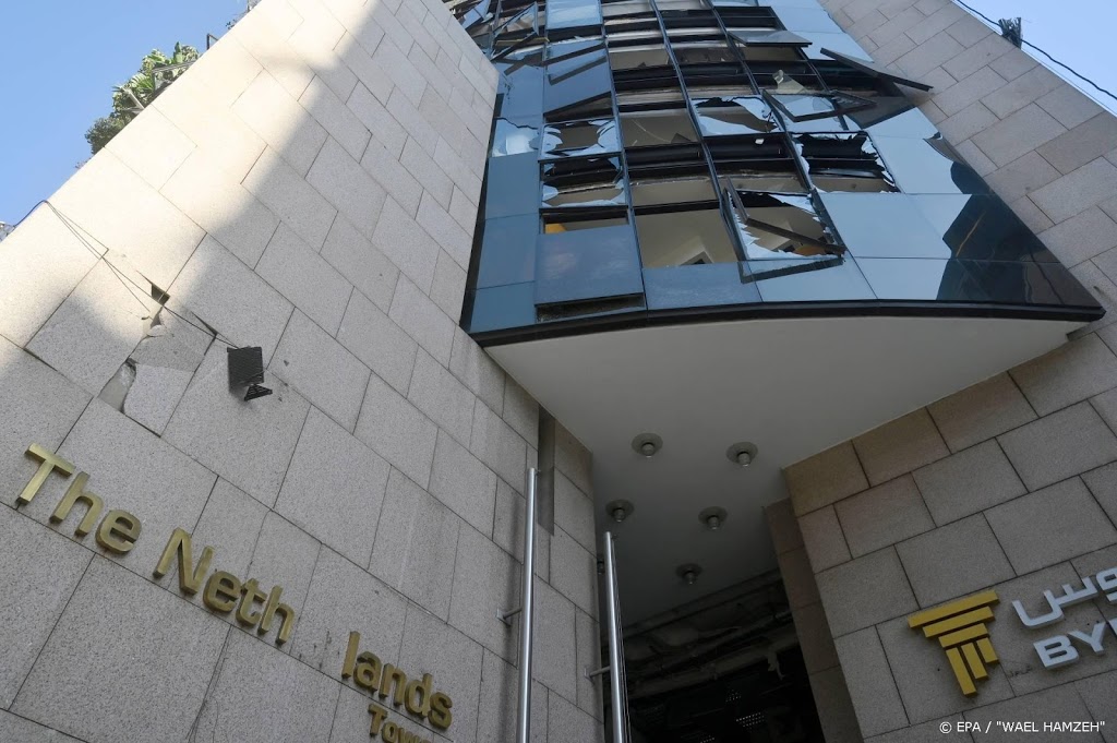 Explosie kost echtgenote ambassadeur Libanon het leven