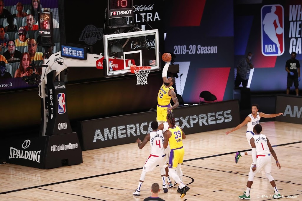 Basketballer LeBron James kandidaat voor MVP van NBA