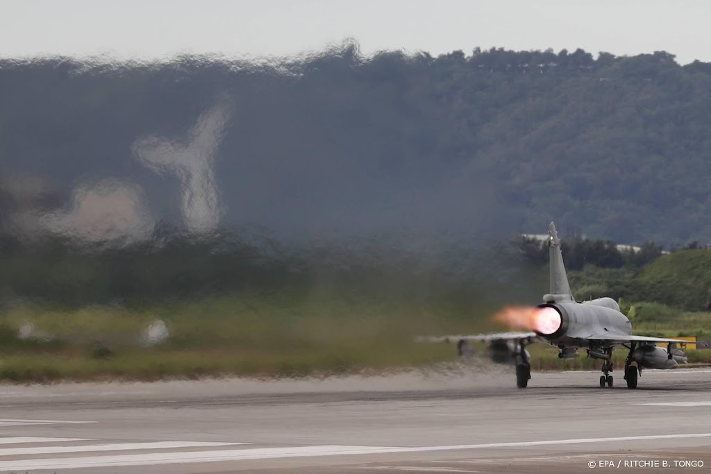 China: militaire oefeningen rond Taiwan gaan maandag door