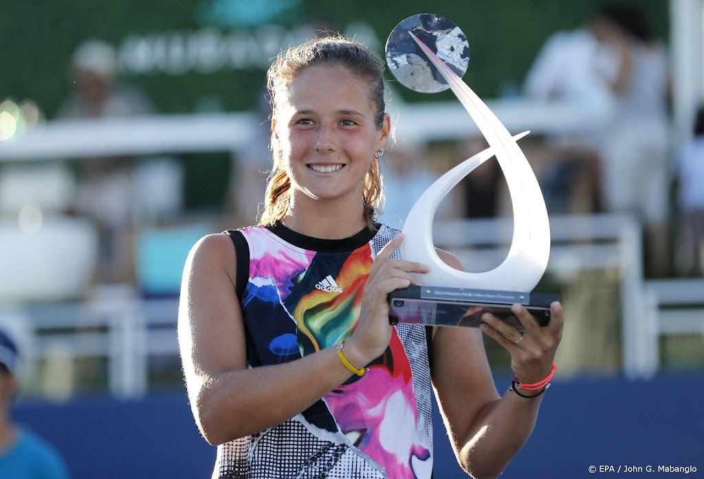 Russische tennisster Kasatkina pakt vijfde WTA-titel in San Jose