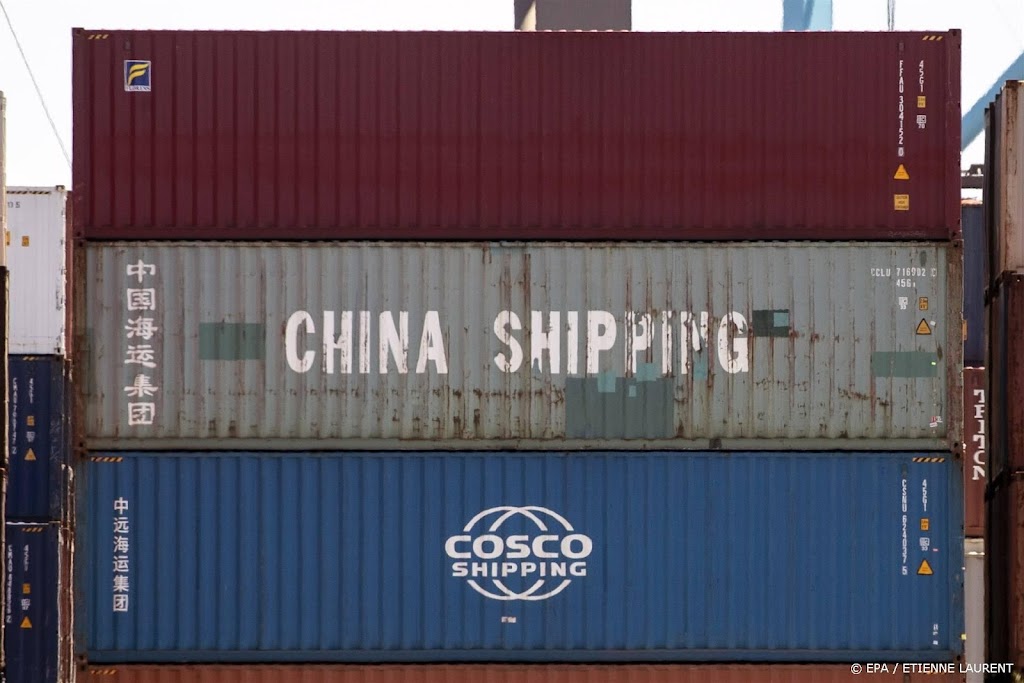 Sterkste daling Chinese export sinds 2020