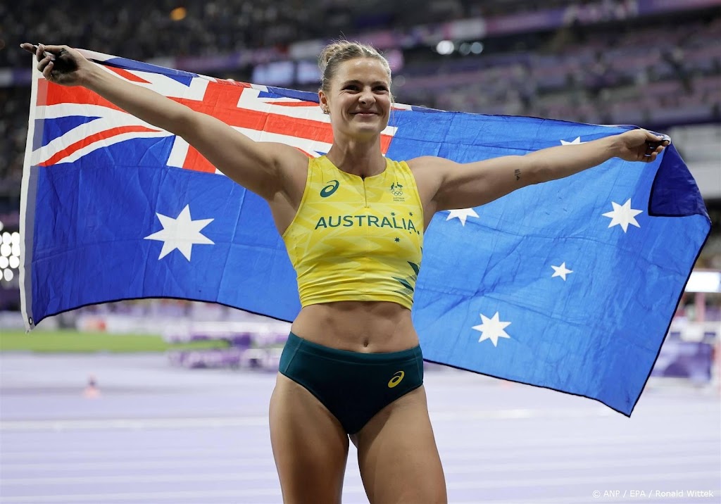 Australië viert feest na goudrecord op Spelen in Parijs