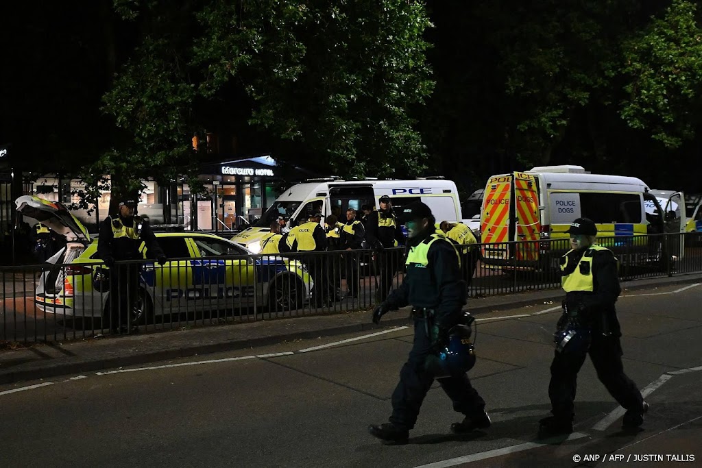Britse politie tevreden over acties: verliep erg vreedzaam