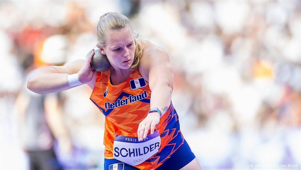 Alleen Europees kampioene Schilder door naar finale kogelstoten