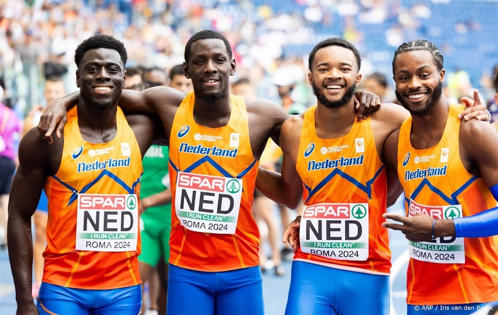 Sprinters uitgeschakeld in series 4x100 meter estafette op Spelen