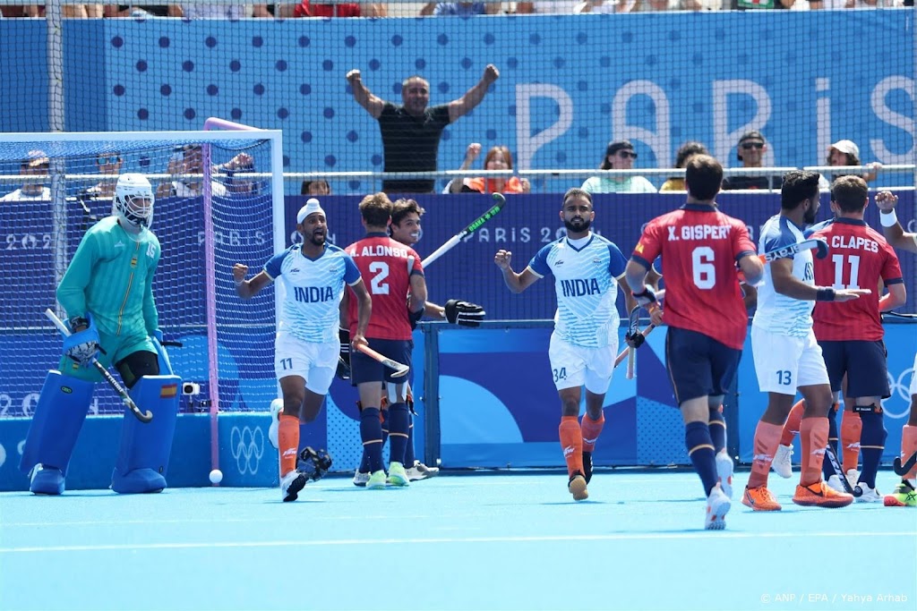 Hockeycoach Caldas grijpt met Spanje naast het brons