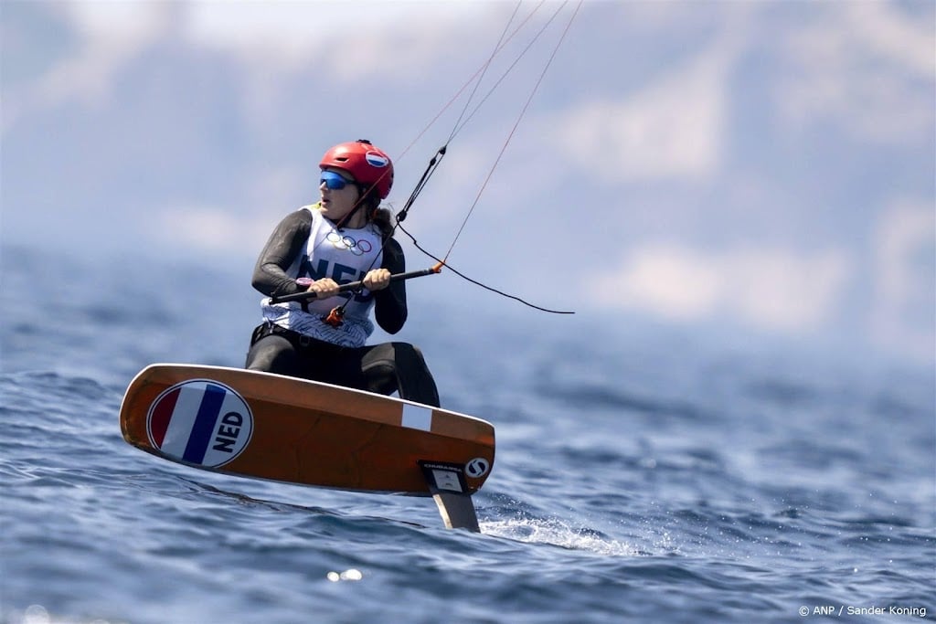 Kitesurfer Lammerts naar finale medalseries op Spelen