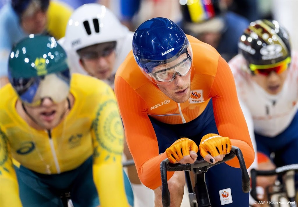 Van Schip achtste na twee onderdelen op olympisch omnium