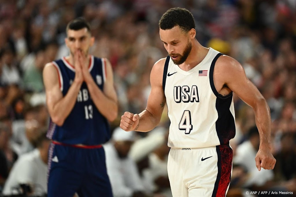Amerikaanse basketballers na inhaalrace naar olympische finale