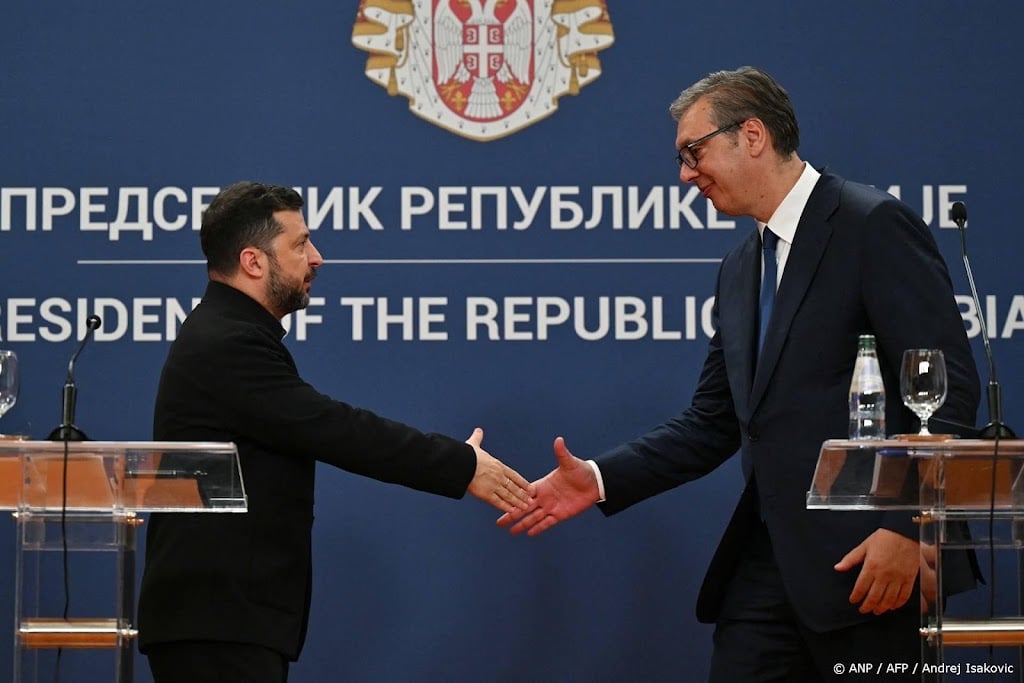 President Zelensky voor het eerst in Servië en zoekt samenwerking