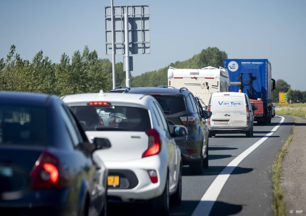 Grootste drukte op wegen richting strand Zandvoort