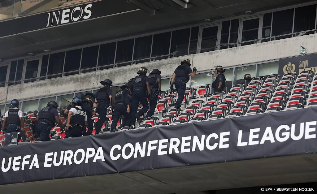 Aftrap bij Europees duel Nice - FC Köln uitgesteld vanwege rellen
