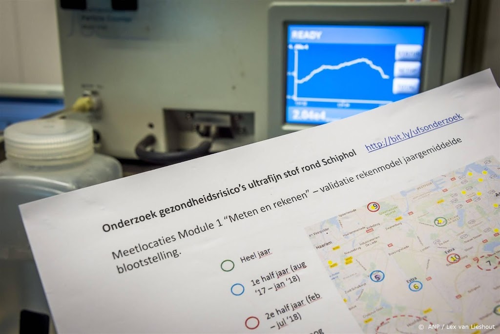 Schiphol test apparaat dat ultrafijnstof uit de lucht filtert