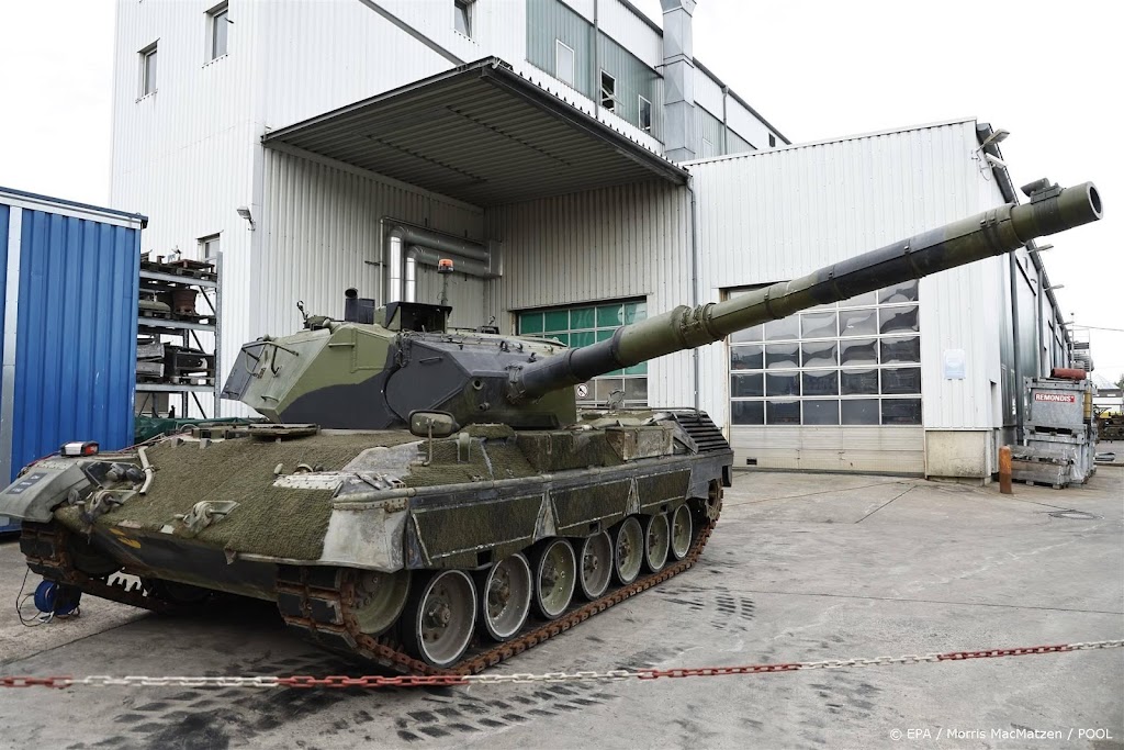 Eerste Leopard 1-tanks van tankcoalitie met Nederland in Oekraïne