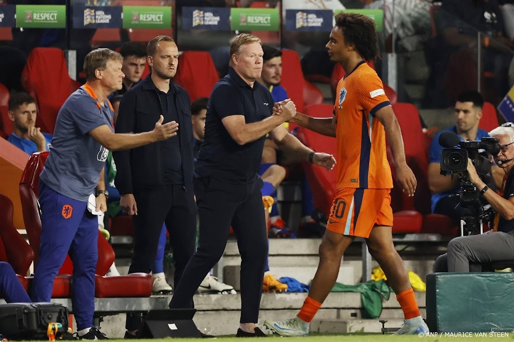 Koeman looft Zirkzee en is tegen Duitsland benieuwd naar Brobbey