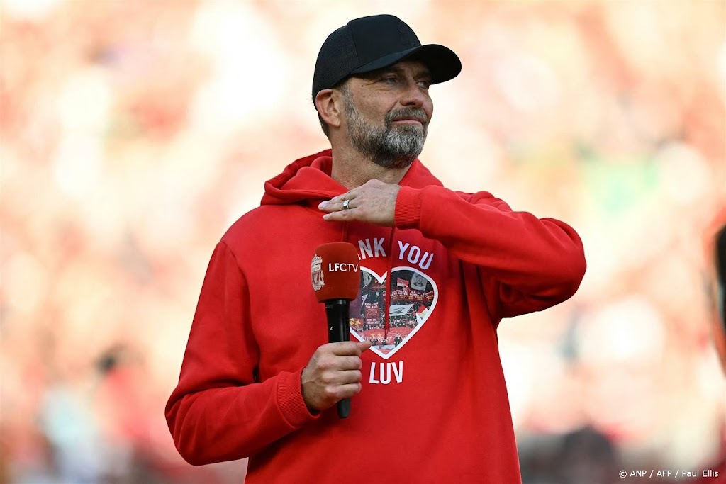 Klopp denkt nog niet aan terugkeer als voetbaltrainer