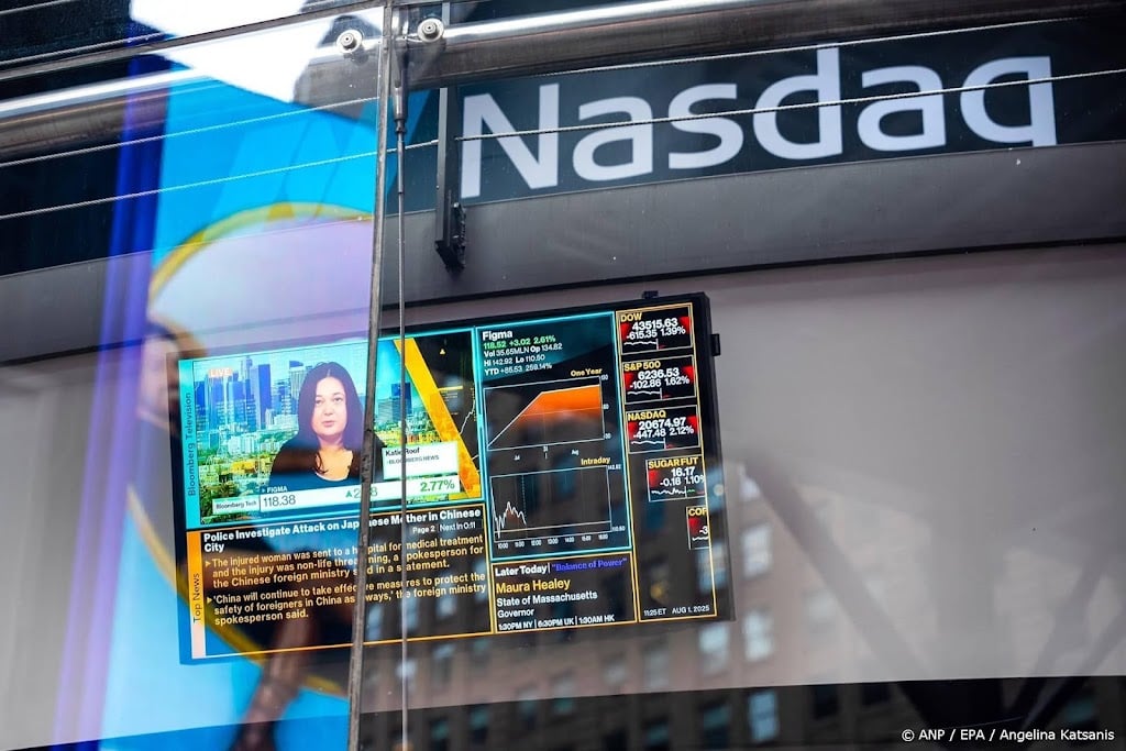 Techbeurs Nasdaq eindigt op recordhoogte door chiprally