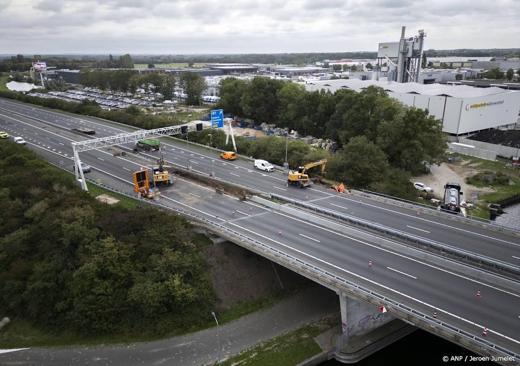 Brug A28 nog zeker tot en met woensdag 9 september dicht