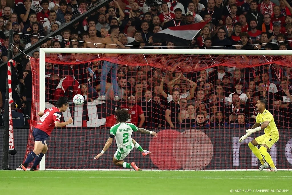 Ueda en Parrott scoren in Champions League bij LOSC - Real Betis
