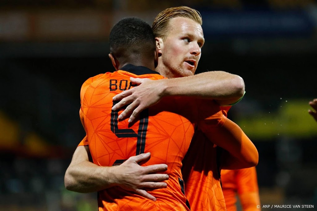 Jong Oranje heeft geen moeite met Gibraltar