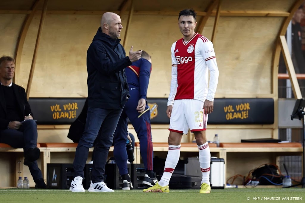 Schreuder ziet dat spelers van Ajax weinig vertrouwen hebben