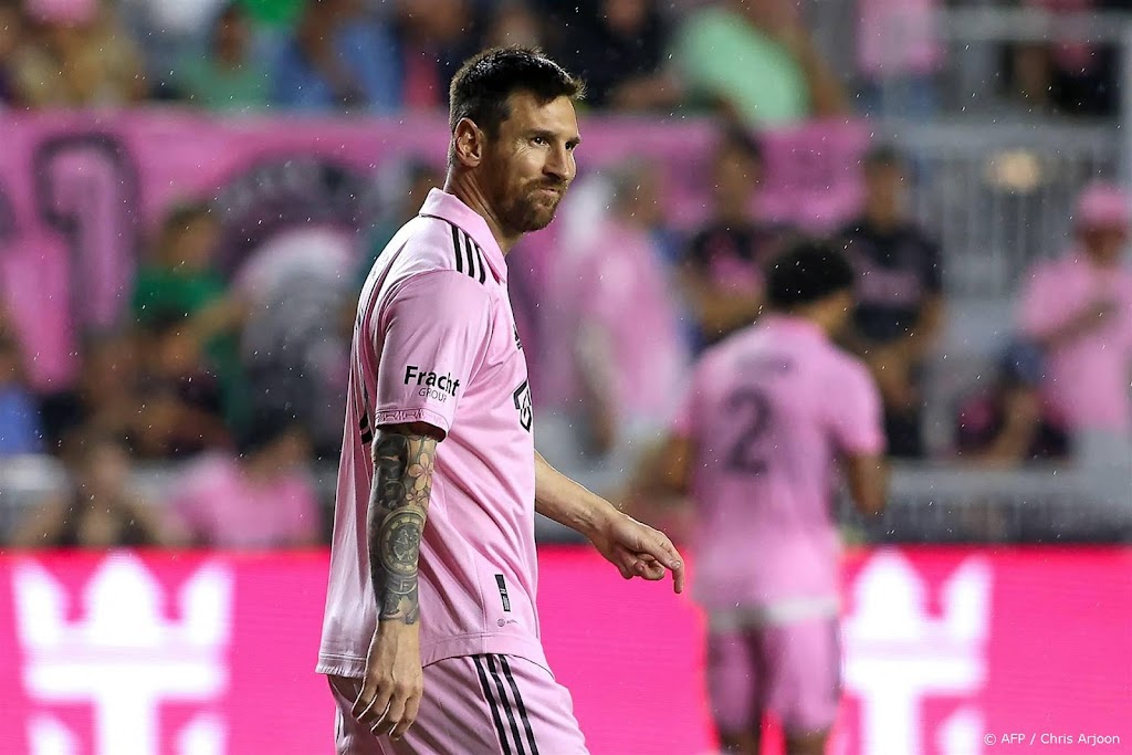 Messi en Inter Miami niet naar play-offs Amerikaanse MLS