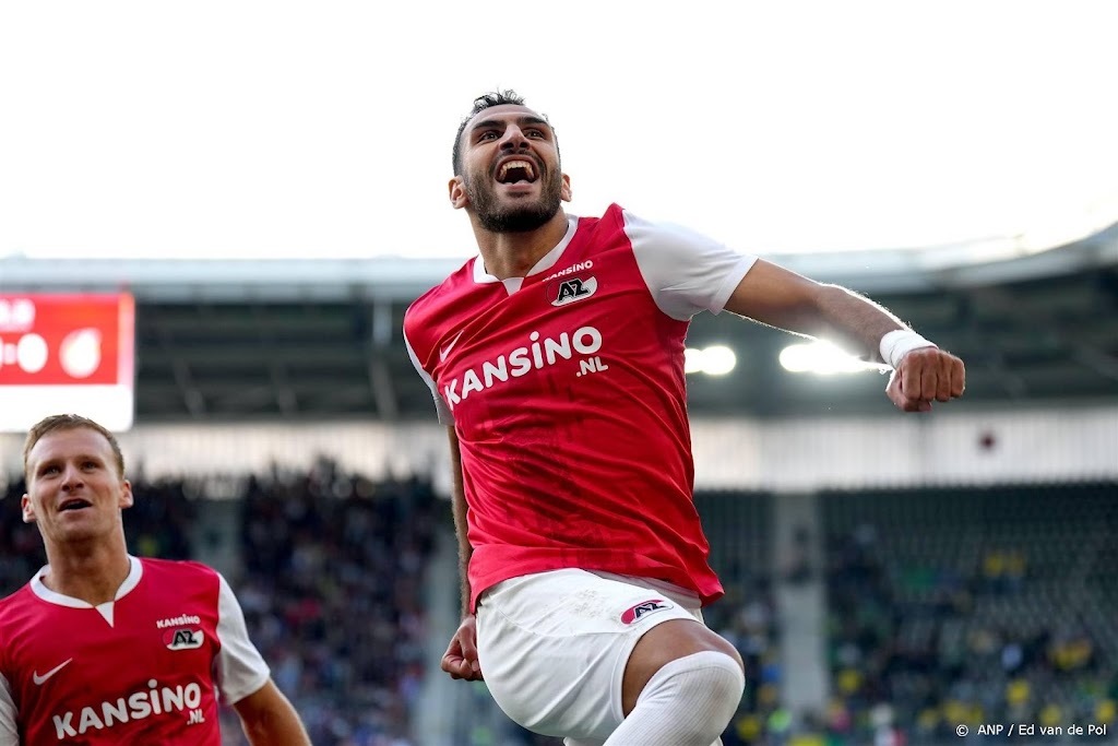 Pavlidis scoort ook tegen Ajax en evenaart record in Eredivisie