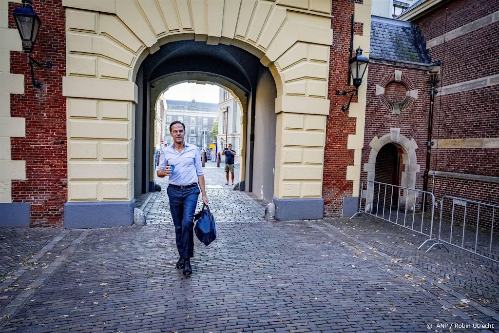 Ministerie van Rutte hijst Israëlische vlag op Binnenhof