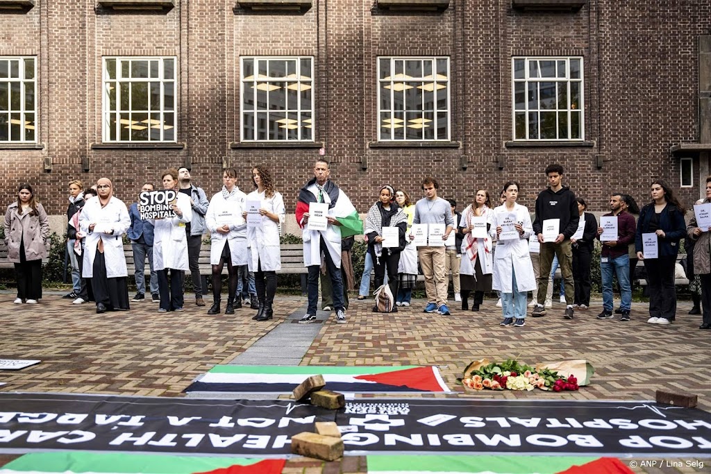  Medewerkers Erasmus MC herdenken collega's in Gaza en Libanon
