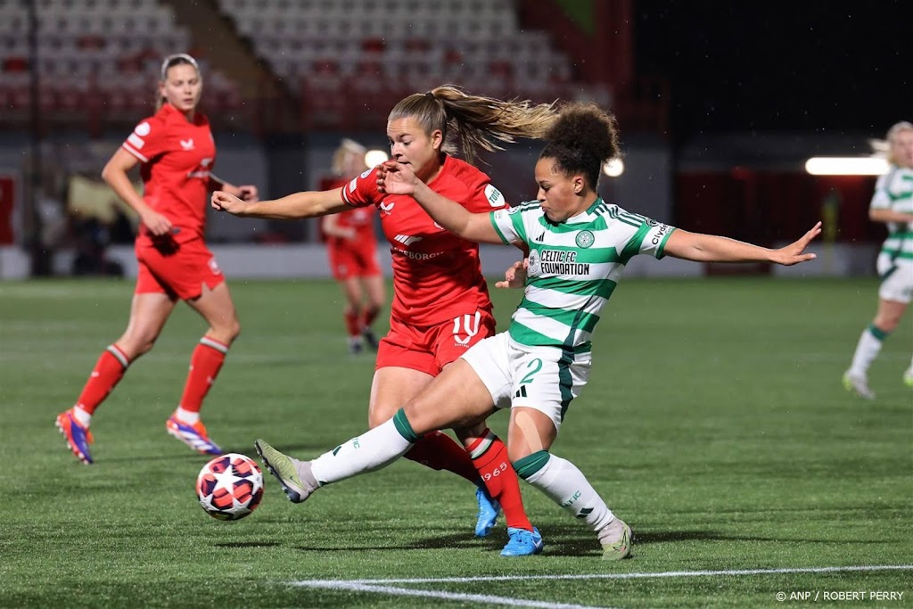 Voetbalsters FC Twente winnen eerste CL-wedstrijd bij Celtic