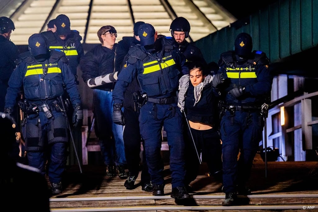 Activisten universiteitsgebouw Nijmegen aangehouden