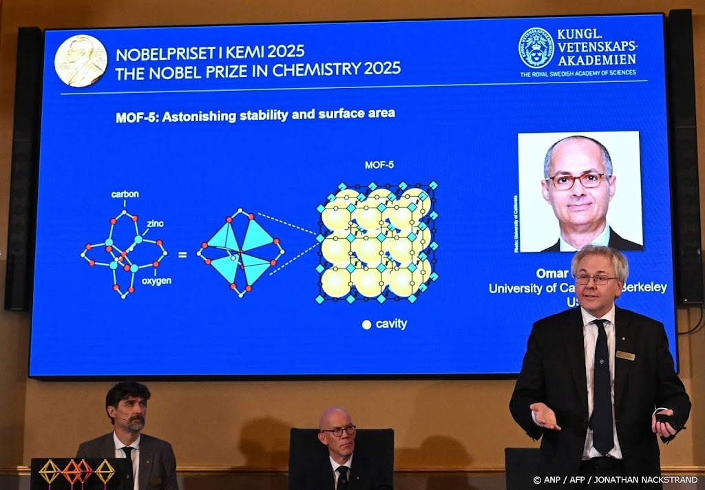 Nobelprijs Scheikunde voor ontwikkelen van nieuwe materialen