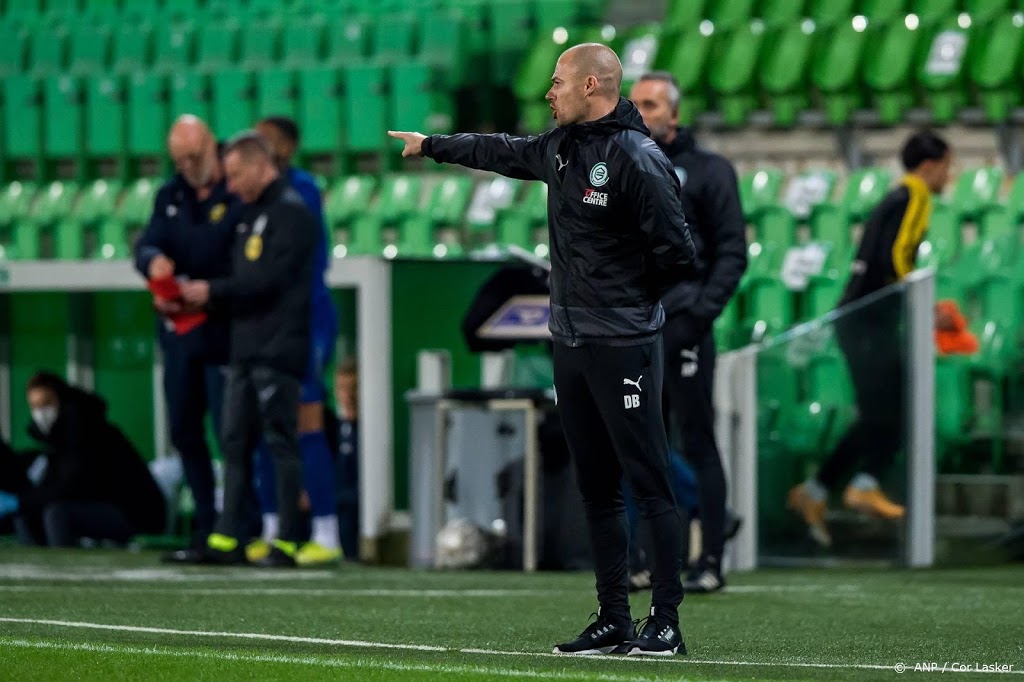 FC Groningen zonder trainer Buijs tegen Feyenoord