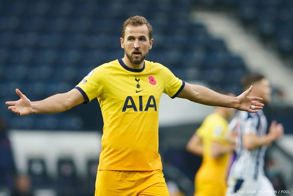 Kane helpt Tottenham aan zege op West Bromwich