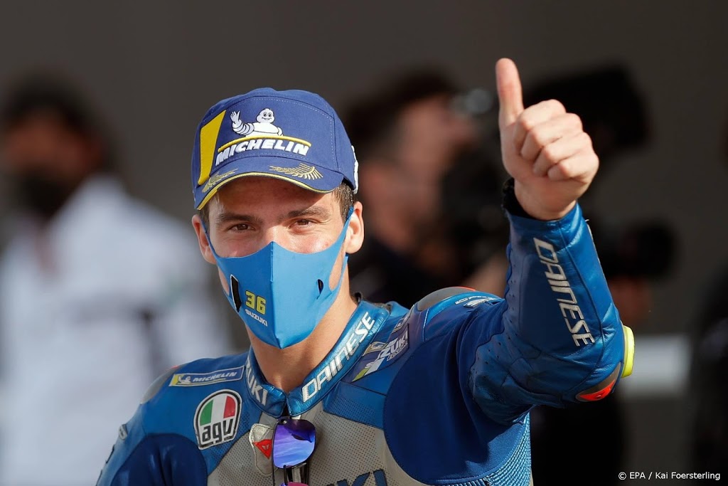 Kampioenschapsleider Mir boekt eindelijk eerste zege in MotoGP