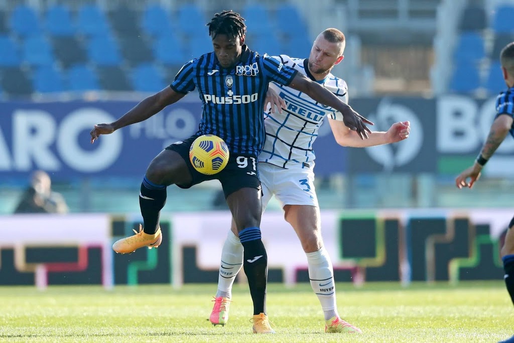 Atalanta gelijk tegen Inter in Serie A