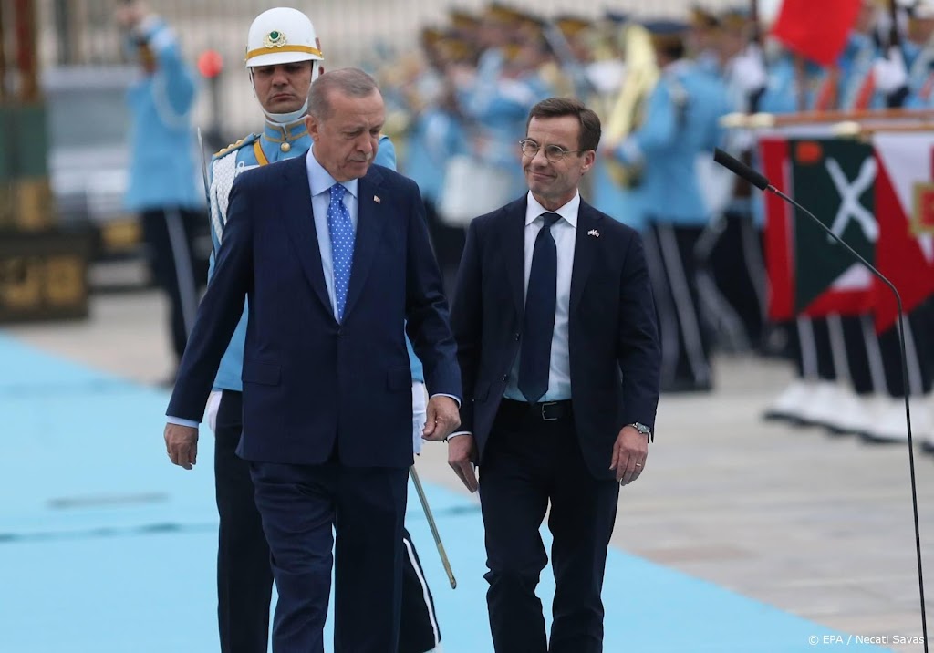 Erdogan eist stappen van Zweedse premier voor NAVO-lidmaatschap
