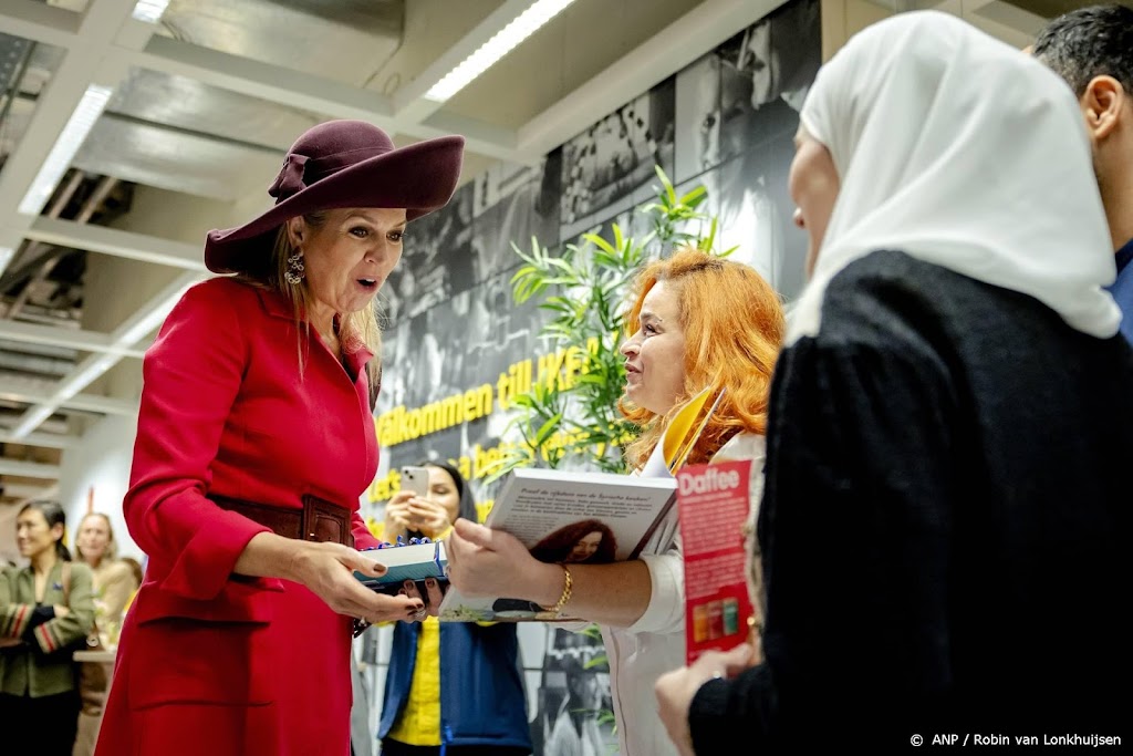 Máxima lanceert platform voor werkzoekende vluchtelingen