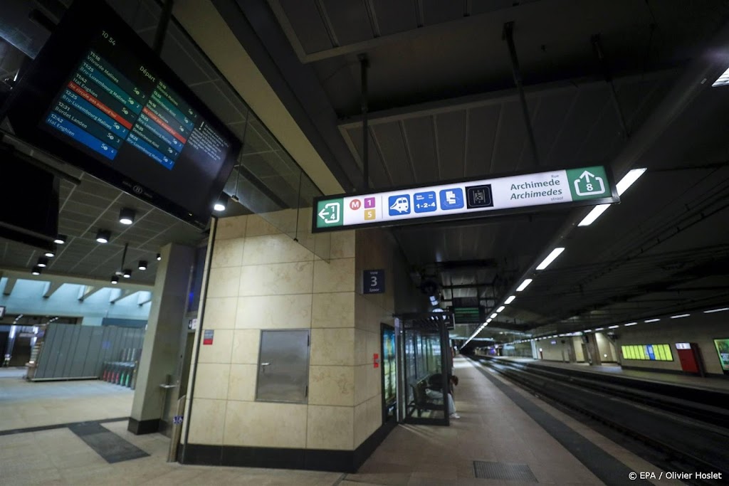 Grote spoorstaking België, maar internationale trein rijdt